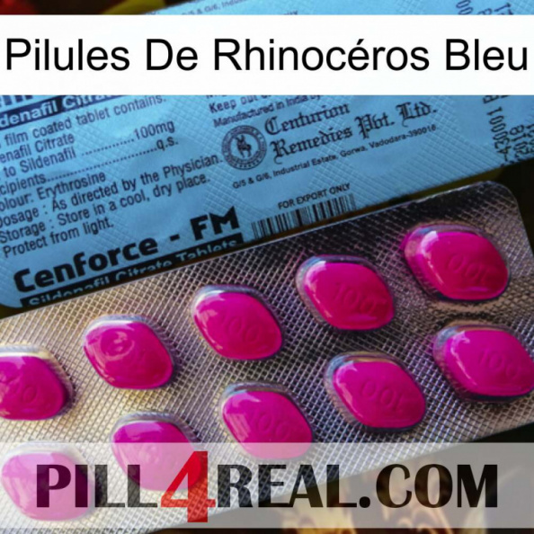 Pilules De Rhinocéros Bleu 35